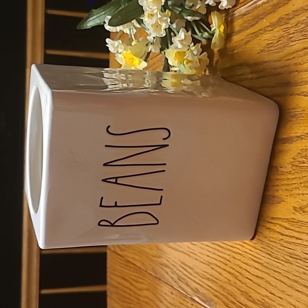 Raw Dunn Beans Canister- No Lid